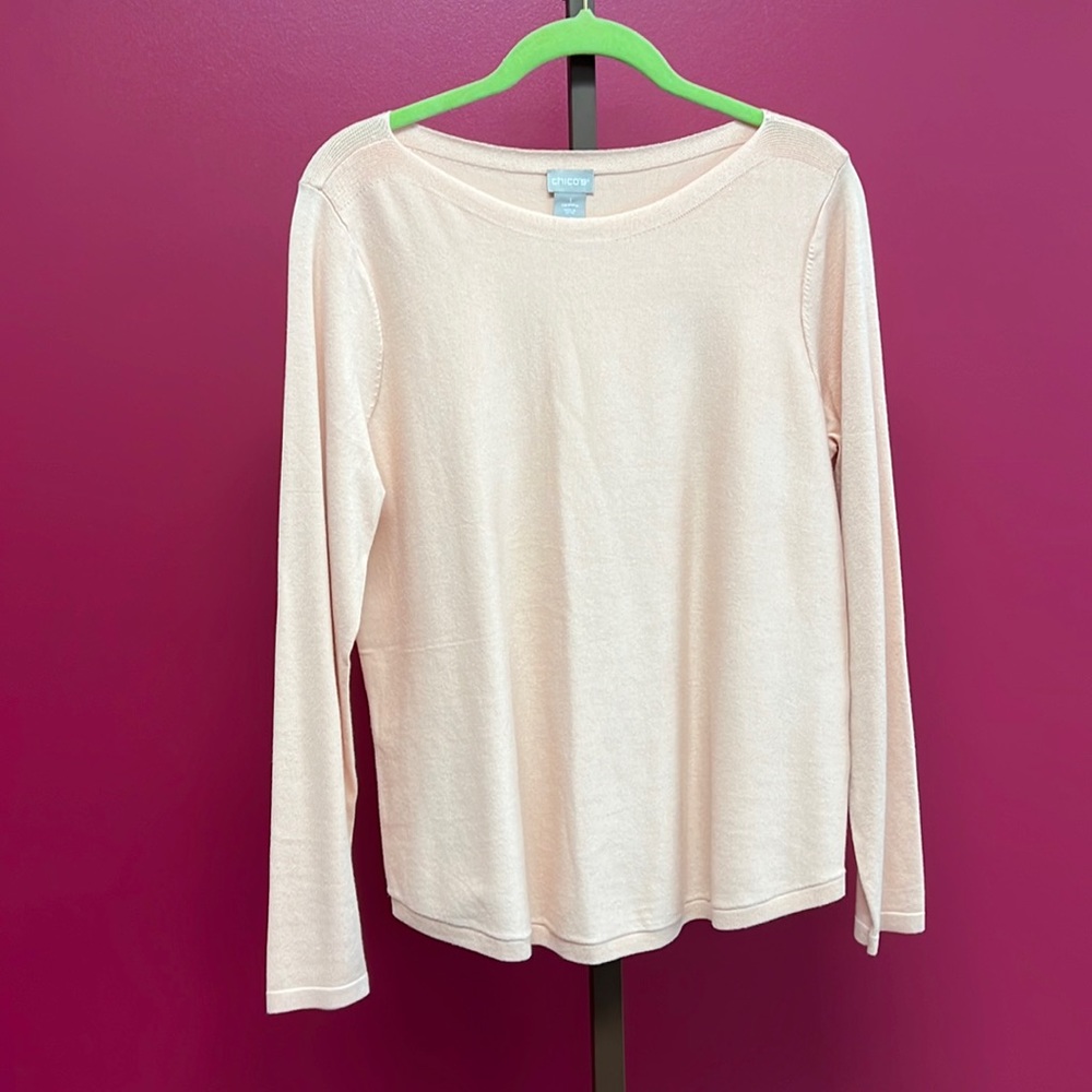 NWT Chico’s light sweater